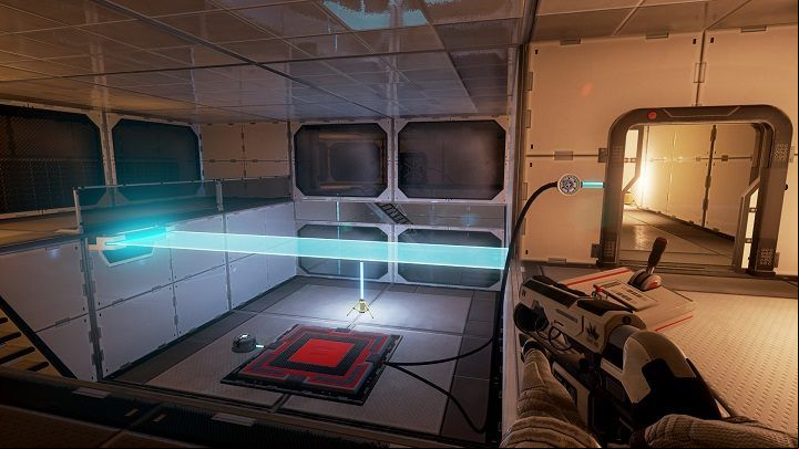 Move the bridge to the other side - Chapter 4 | Walkthrough - Walkthrough - The Turing Test Game Guide