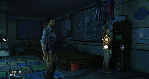 The way Ben will welcome you will differ depending on whether you earlier told him something unpleasant, or not - Chapter 5: Georgias Last City - Meds & Escape | Episode IV: Around Every Corner - Episode IV: Around Every Corner - The Walking Dead Game Guide