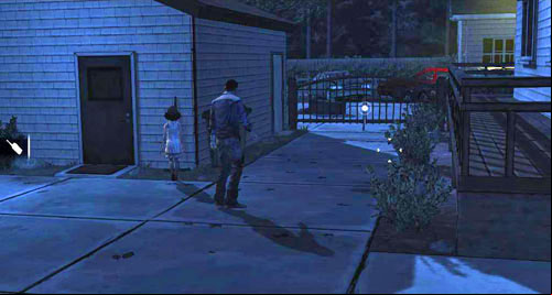 Get off the porch - Chapter 3: In Your Charge | Episode I: A New Day - Episode I: A New Day - The Walking Dead Game Guide