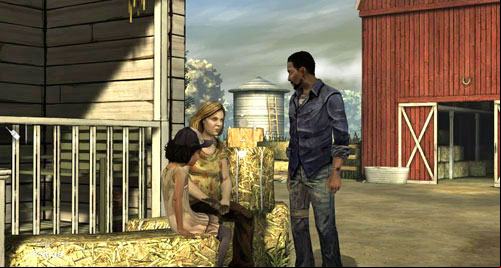 Youll be woken up by Kenny - Chapter 4: Rock and a Hard Place - Arriving at the farm | Episode I: A New Day - Episode I: A New Day - The Walking Dead Game Guide