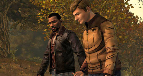 If Carley survived, then on the way to the dairy she will talk to you about the conflict in the group between Kenny and Lilly, and then shell ask you about the murder you had committed before the outbreak of the apocalypse - Chapter 2: Conversation Killer - Andy and Danny | Episode II: Starved for Help - Episode II: Starved for Help - The Walking Dead Game Guide