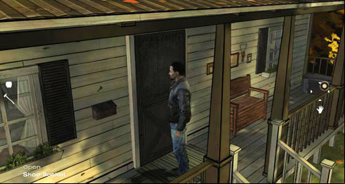 If you look to the left, you will see some Plants on the ledge - Chapter 3: Thank you for shopping at Save Lots! - Arriving and walking round the perimeter | Episode II: Starved for Help - Episode II: Starved for Help - The Walking Dead Game Guide