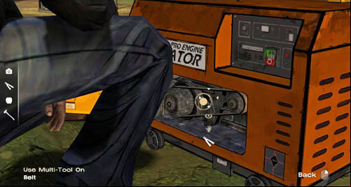 In order to get rid of Andy you must do several things - Chapter 3: Thank you for shopping at Save Lots! - Mystery in the barn | Episode II: Starved for Help - Episode II: Starved for Help - The Walking Dead Game Guide
