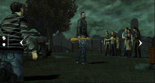 If you want to spare Andys life, just look to the right and go towards the rest of the group (Walk Away) - Chapter 7: You Fight Like A Dairy Farmer | Episode II: Starved for Help - Episode II: Starved for Help - The Walking Dead Game Guide