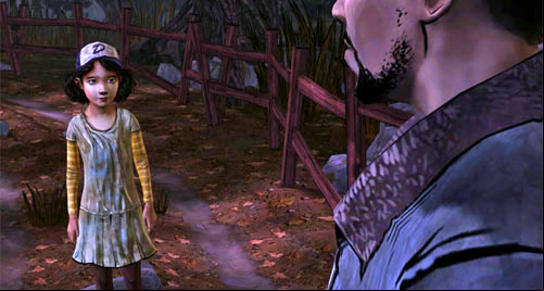 Next, youll talk to Clementine - Chapter 7: You Fight Like A Dairy Farmer | Episode II: Starved for Help - Episode II: Starved for Help - The Walking Dead Game Guide