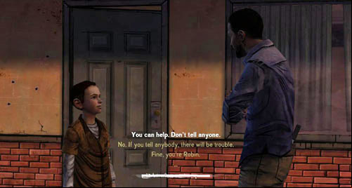 Anyway, youll go outside - Chapter 2: Bad Blood | Episode III: Long Road Ahead - Episode III: Long Road Ahead - The Walking Dead Game Guide