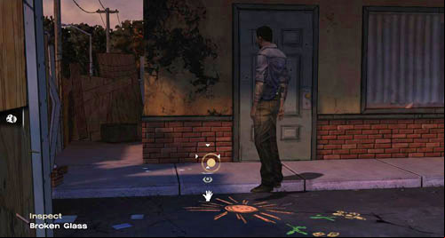 Walk up to the RV and then go left - Chapter 2: Bad Blood | Episode III: Long Road Ahead - Episode III: Long Road Ahead - The Walking Dead Game Guide