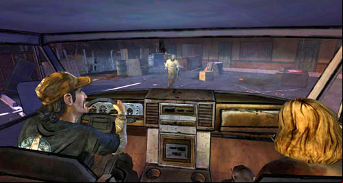 After a while, Lilly will run into the RV and you will leave the place - Chapter 3: Hit the Road | Episode III: Long Road Ahead - Episode III: Long Road Ahead - The Walking Dead Game Guide
