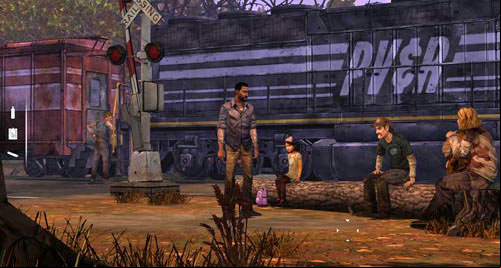 Start walking to the right - Chapter 4: What now? | Episode III: Long Road Ahead - Episode III: Long Road Ahead - The Walking Dead Game Guide