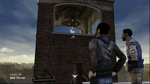 It is time to use the bell tower as lure for zombies - Chapter 2: Rooftop | Episode V: No Time Left - Episode V: No Time Left - The Walking Dead Game Guide