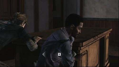 Help Kenny to push the Desk and then quickly keep pressing proper keys shown on the screen - Chapter 2: Siege | Episode V: No Time Left - Episode V: No Time Left - The Walking Dead Game Guide