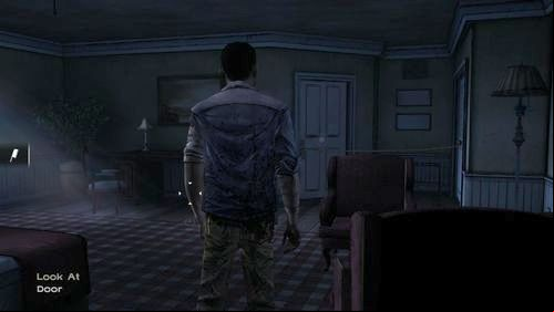 Inside the room youll notice another door, connected with the rope to the closet - Chapter 6: The Stranger | Episode V: No Time Left - Episode V: No Time Left - The Walking Dead Game Guide