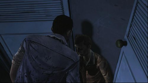 If you want to kill Stranger, keep pressing the key until chocking him - Chapter 6: The Stranger | Episode V: No Time Left - Episode V: No Time Left - The Walking Dead Game Guide