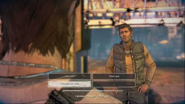 The chapter will start with the cliffhanger from episode two - meeting your brother, David - Chapter 2 - Building for Tomorrow | Episode 3 - Episode 3: Above the Law - The Walking Dead: The Telltale Series - A New Frontier Game Guide