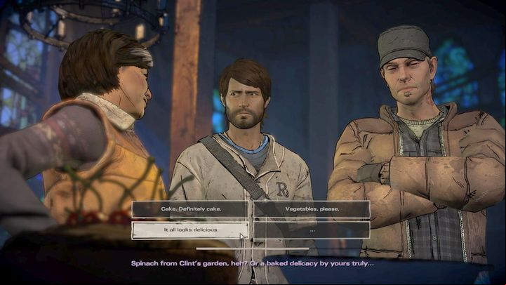 The next chapter will start with a conversation with the leader of New Frontier - Chapter 3 - Shots Fired | Episode 3 - Episode 3: Above the Law - The Walking Dead: The Telltale Series - A New Frontier Game Guide