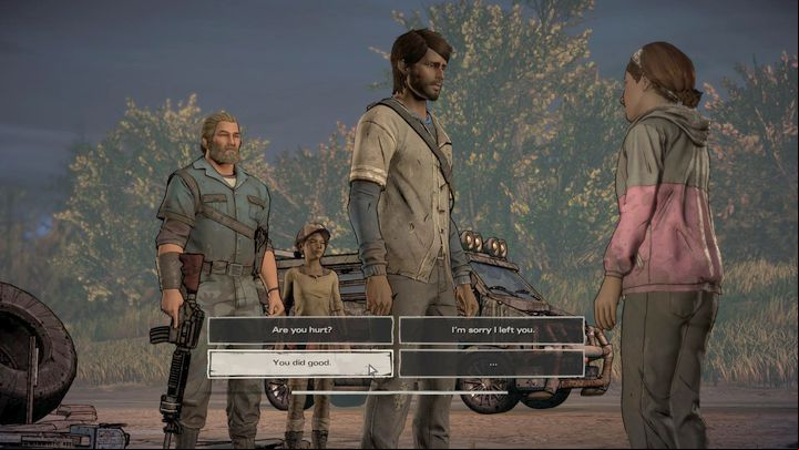 Thats just my gun - Chapter 6 - To the Rescue | Episode 1 - Episode 1: Ties that Bind - Part 1 - The Walking Dead: The Telltale Series - A New Frontier Game Guide