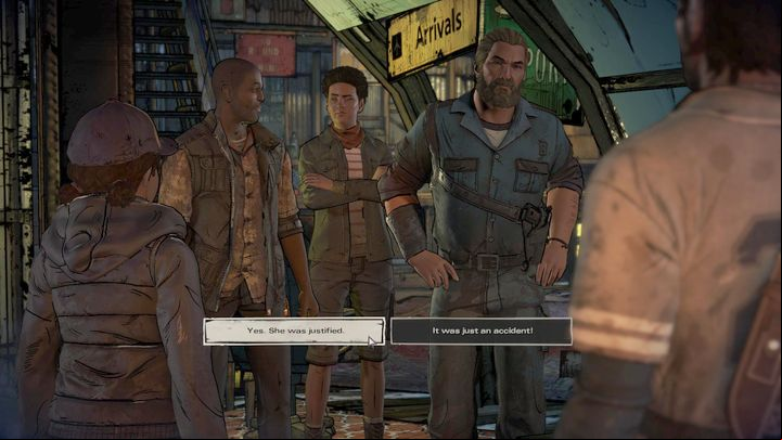 The third important choice takes place in Prescott - Important choices | Episode 1 - Episode 1: Ties that Bind - Part 1 - The Walking Dead: The Telltale Series - A New Frontier Game Guide