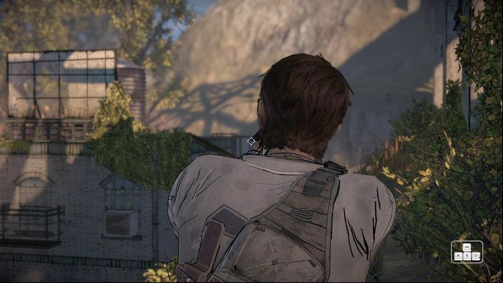 After you walk into the trap prepared by a stranger, youll have to talk to him - Chapter 4 - Breaking Through | Episode 2 - Episode 2: Ties that Bind - Part 2 - The Walking Dead: The Telltale Series - A New Frontier Game Guide