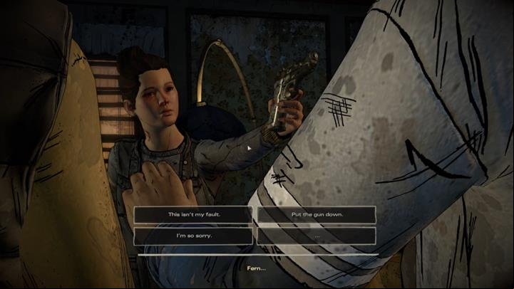 Unfortunately, the man will die from his wounds regardless if youve had performed the procedure - Chapter 2 - Promises and Lies | Episode 5 - Episode 5: From the Gallows - The Walking Dead: The Telltale Series - A New Frontier Game Guide