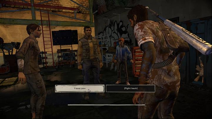Revealing the truth leads to the third choice - Chapter 3 - Family Values | Episode 5 - Episode 5: From the Gallows - The Walking Dead: The Telltale Series - A New Frontier Game Guide