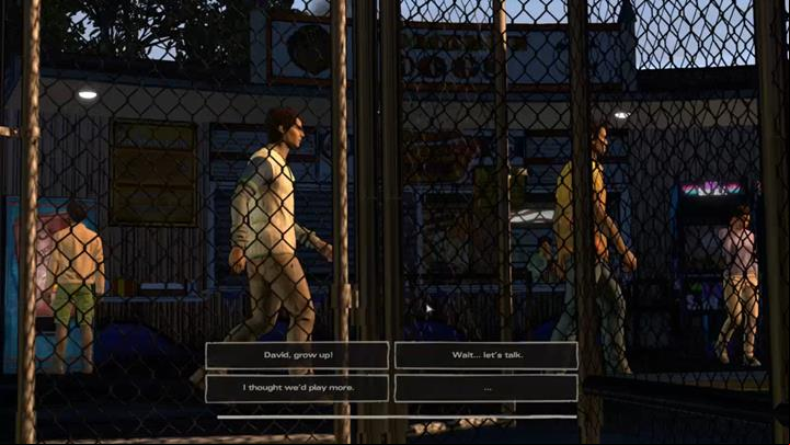The practice left David quite irritated - Chapter 1 - Faces in the Crowd | Episode 4 - Episode 4: Thicker than Water - The Walking Dead: The Telltale Series - A New Frontier Game Guide