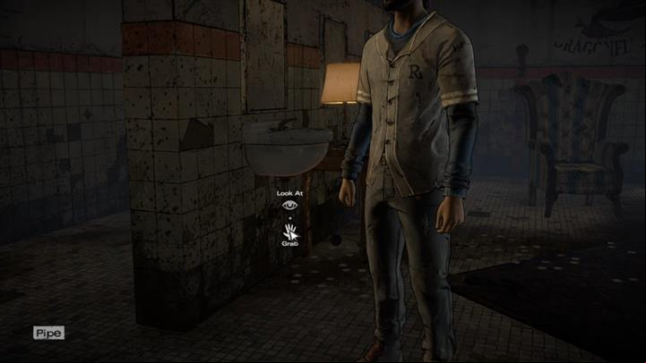Regardless of how you led the conversation, David will be taken, leaving you alone in the cell - Chapter 1 - Faces in the Crowd | Episode 4 - Episode 4: Thicker than Water - The Walking Dead: The Telltale Series - A New Frontier Game Guide