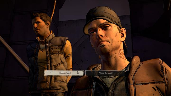 The situation escalates, leaving you with another major decision - Chapter 6 - The Price of Justice | Episode 4 - Episode 4: Thicker than Water - The Walking Dead: The Telltale Series - A New Frontier Game Guide
