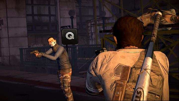 Regardless of your choice, David will survive, initiating a major shootout - Chapter 6 - The Price of Justice | Episode 4 - Episode 4: Thicker than Water - The Walking Dead: The Telltale Series - A New Frontier Game Guide