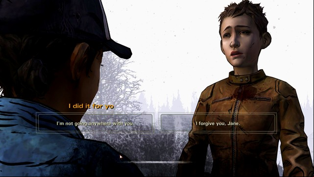 Jane - Chapter 9 - Cold and Alone - Jane | Episode 5: No Going Back - Episode 5: No Going Back - The Walking Dead: Season Two Game Guide