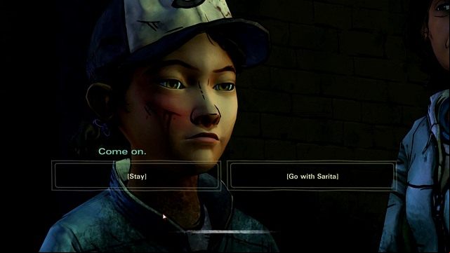 Important Choice #4 - Important choices | Episode 3: In Harms Way - Episode 3: In Harms Way - The Walking Dead: Season Two Game Guide