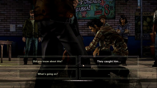 Caught red-handed - Chapter 10 - Blind Eye | Episode 3: In Harms Way - Episode 3: In Harms Way - The Walking Dead: Season Two Game Guide