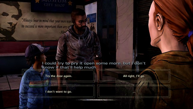Important Choice #3 - Important choices | Episode 4: Amid the Ruins - Episode 4: Amid the Ruins - The Walking Dead: Season Two Game Guide