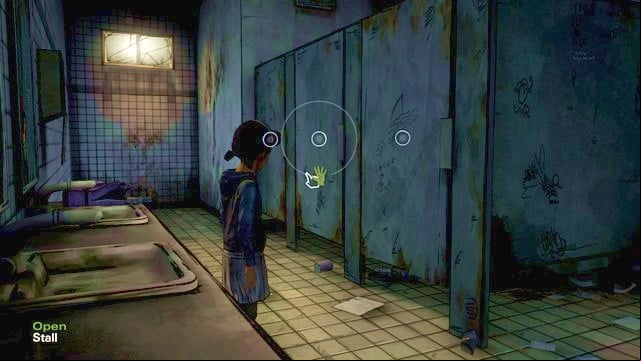Check the stalls again - Chapter 1 - Old Friends | Episode 1: All That Remains - Episode 1: All That Remains - The Walking Dead: Season Two Game Guide
