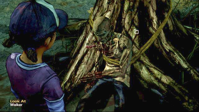 A Walker - Chapter 5 - Abandoned Camp | Episode 1: All That Remains - Episode 1: All That Remains - The Walking Dead: Season Two Game Guide