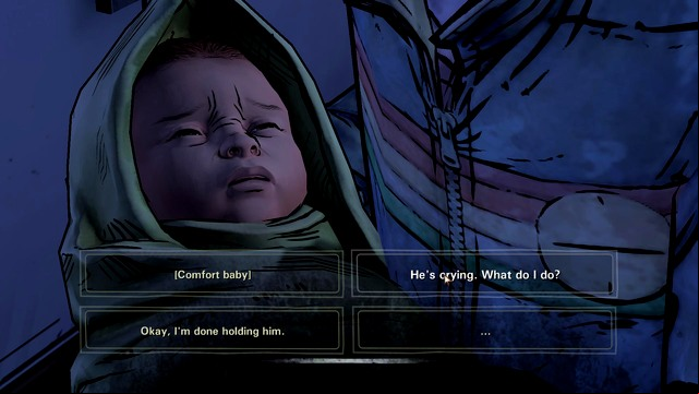 Rebeccas child - Chapter 9 - Family Plans | Episode 4: Amid the Ruins - Episode 4: Amid the Ruins - The Walking Dead: Season Two Game Guide