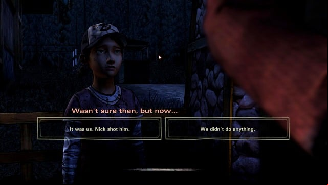 Important Choice 3 - Important choices | Episode 2: A House Divided - Episode 2: A House Divided - The Walking Dead: Season Two Game Guide