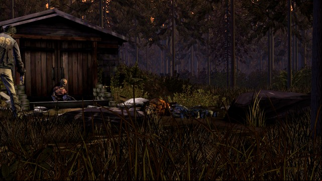 The shed where we have been with Nick - Chapter 3 - Departure - Nick | Episode 2: A House Divided - Episode 2: A House Divided - The Walking Dead: Season Two Game Guide