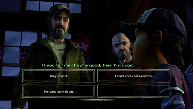 Talking to Kenny - Chapter 8 - Revelations | Episode 2: A House Divided - Episode 2: A House Divided - The Walking Dead: Season Two Game Guide