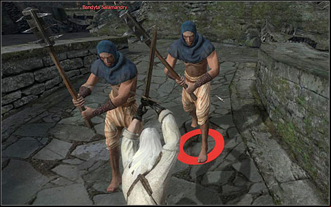 Defeat more enemies (M1 - Kaer Morhen Courtyard - part 1 | Walkthrough - Prologue - The Witcher Game Guide & Walkthrough