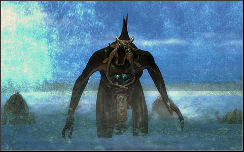 Regardless of your choice (proclaiming peace seems to be the best choice, obviously), Dagon appears and you have to fight him - Main quests - part 1 | Chapter IV | Walkthrough - Quests | Chapter IV - The Witcher Game Guide & Walkthrough