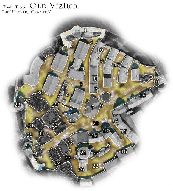 - Map M33 - Old Vizima | Walkthrough - Maps | Chapter V - The Witcher Game Guide & Walkthrough
