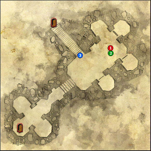1 - M25 Kaedweni camp; M26 Old tower basement - Maps - The Witcher 2 Assassins of Kings Guide