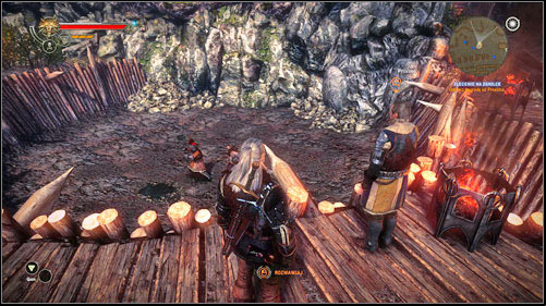 After burning all the bodies report to Proximo (M25, 4), who will give you the prize for getting rid of the monsters - The Rotfiend Contract - Side missions - The Witcher 2 Assassins of Kings Guide