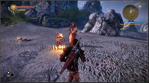 Once you leave the camp for the first time, you will come across Zyvik, who will tell you that two soldiers had gone missing - youre to send them back to the camp when only you meet them - Lost Lambs - Side missions - The Witcher 2 Assassins of Kings Guide