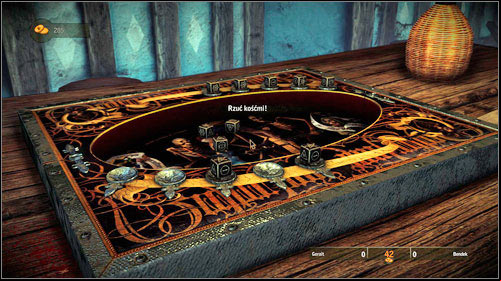 Start the conversation and mention the spearhead - the dwarf is willing to give it to you, if only you win in dice poker with him - The Spear of Destiny - Main missions - The Witcher 2 Assassins of Kings Guide