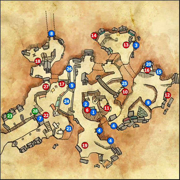 1 - M15 Vergen; M16 Old mine - Maps - The Witcher 2 Assassins of Kings Guide