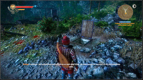 Go into meditation and rest until midnight - With Flickering Heart (steps 1-4) - Side missions - The Witcher 2 Assassins of Kings Guide