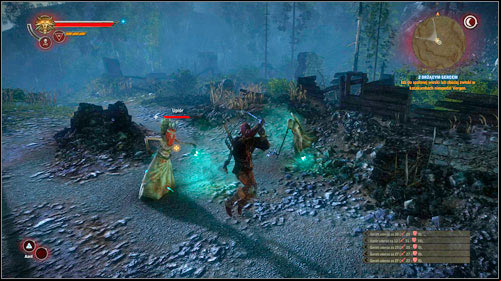 The mission is connected with a notice placed on the bulletin board Investigator Needed - With Flickering Heart (steps 1-4) - Side missions - The Witcher 2 Assassins of Kings Guide