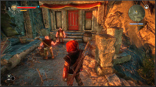 Head to Thorak, the runesmith (M15, 16) - Suspect: Thorak - Side missions - The Witcher 2 Assassins of Kings Guide