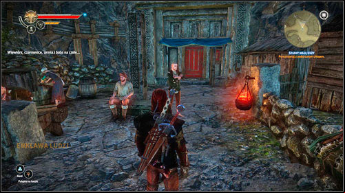 The peasant suspected of poisoning Saskia can be found in the southern part of the city - The Walls Have Ears - Side missions - The Witcher 2 Assassins of Kings Guide